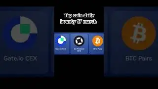 Tap coin daily bounty today 17 March #tapcoin #tech #cryptoinformation #viralvideo
