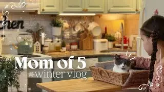 How We Spend Winter Break with 5 children | Slow living at home