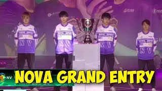 🔥 NOVA Grand Entry in PMGC 2022 Grand Finals LAN ft. PARABOY, ORDER, JIMMY, KING