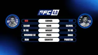 FFC 4.0 | SAJJAD KHAKSARI VS. SAJAWAL BASHIR