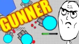 Diep.io - New GUNNER Class!