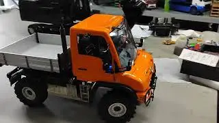 U423 4X4 RC Off-road Vehicles 1/10 Remote Control Rock Crawler Car Models Sounds Test Video