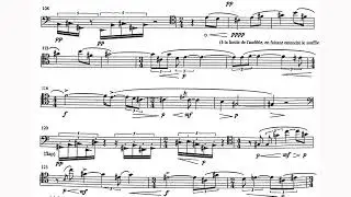 Philippe Hersant - Hopi for Bassoon (1994) [Score-Video]