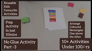 Kids summer special foam based Activities | 10+ Activities without glue | Part - 3| Playtime 10 mins