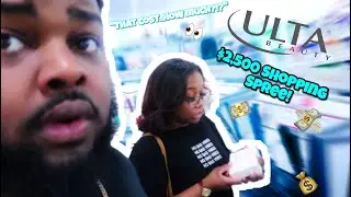 MY GIRLFRIEND WENT ON A $2,500 ULTA SHOPPING SPREE!! | YBC ENT.