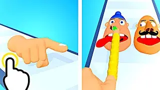 Dirty Finger 3D - Dirty Finger Hand Run - All Levels iOS Android GamePlay #4