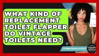 What Kind Of Replacement Toilet Flapper Do Vintage Toilets Need? - Explaining Household Mysteries