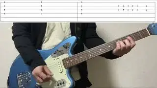 the pillows/hello, welcome to bubbletown's happy zoo(i.s)（R.T.T.M! ver.）ギター弾いてみた。【guitar cover】【tab】