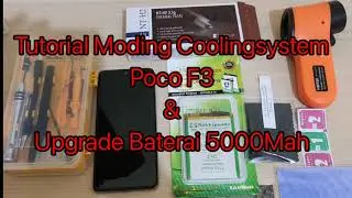 POCO F3 MOD COOLING SYSTEM & UPGRADE BATERAI 5000Mah