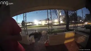 Ring camera footage of Darrell E. Brooks being arrested (Courtesy of Daniel Rider/TMX)
