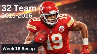 Madden Retro League 15-16 Week 16 Recap