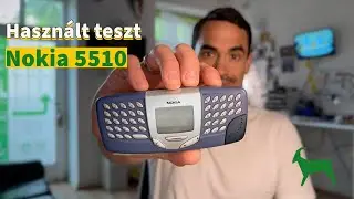 A QWERTY Billentyűzetes retro Ikon ⌨️ Nokia 5510 teszt és bemutató!