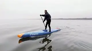Man with disability makes history by paddleboarding across the Great Lakes