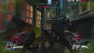 Wine 3.11 + DxVk 0.61 - King's Row Overwatch ULTRA Quality - nvenc - Linux