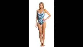 PilyQ Mai Tai Farrah One Piece Swimsuit | SwimOutlet.com