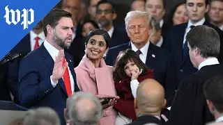 JD Vance sworn in as vice president of the United States