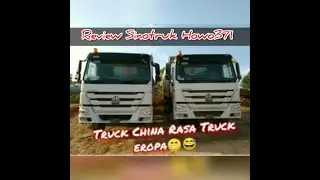 SINOTRUK HOWO 371 8X4 Dumptruck 12 wheeler || Review Indonesia