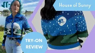 HOUSE OF SUNNY Night Tripper Cardigan Try-On Review | The Lobby #shorts