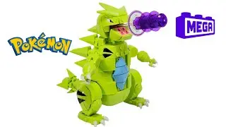Сборка MEGA Pokemon Tyranitar GMD32 — LEGO Pokemon Speed Build