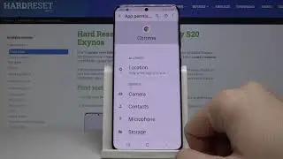 How to Manage App Permission in SAMSUNG Galaxy S20 &ndash; Customize App Settings