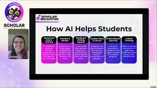 How to Use an AI Assistant for Teachers and Students | Scholar Webinar Series: Session 1