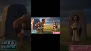Cain & Abel Story in 60 Seconds | First Brothers Bible Story for Kids #animatedbible #biblestories