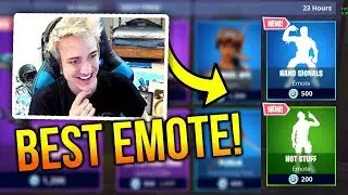 NINJA REACTS TO *NEW* HANDS SIGNALS & HOTSTUFF EMOTES THIS IS WHAT HE SAID ...!