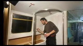 96. Плитка для ванной комнаты Narrowboat прибыла.