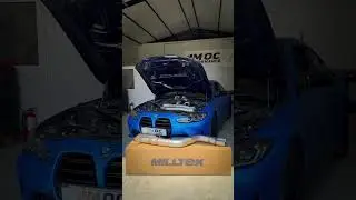 BMW M4 G82 Milltek single midpipe / Mocperformance downpipes