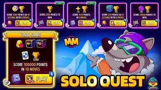MOUNTAIN TRAIL FULL SOLO QUEST🔥 WIN x6 SOLO & CONQUER THE PEAK #matchmasters 