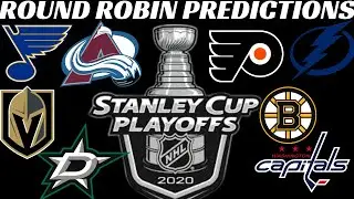 2020 NHL Playoffs Predictions - Round Robin Tournament
