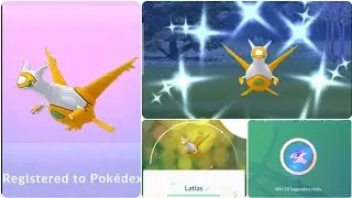 OLD MOMENT || CATCHING SHINY LATIAS ON FIRST RAID