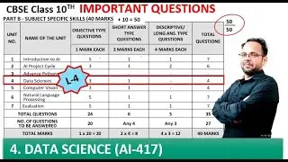 Class 10 AI Diamond Questions | L4  | AI Data Science  | #ai #ict #cbse #class10