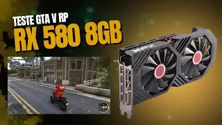 RX 580 8GB + RYZEN 3 3200G - TESTE NO GTA V ROLEPLAY (WORLD TECH ITAGUAÍ)