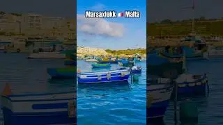 Malta #marsaxlokk #travel #reels #tourist #malta #gotravelers #shorts #4k #eu #yt #ytviral #europe