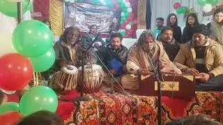 #ustad#mark#antohny christmas geet 'aj dekho har tarf 'tabla perfoam #ustad#aslam#ghanti