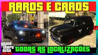 GTA 5 | Localização dos carros raros e caros!!! (TODOS)