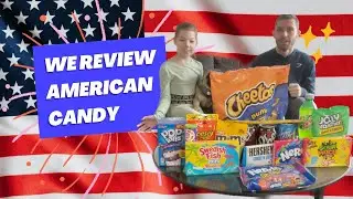 Reviewing American Candy *British Try American Food*