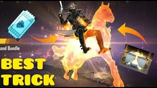 I GOT NEW DIAMOND ROYALE BUNDLE 1 SPIN TRICK | FREE FIRE| WILDFIRE VAGABOND - GARENA FREE FIRE