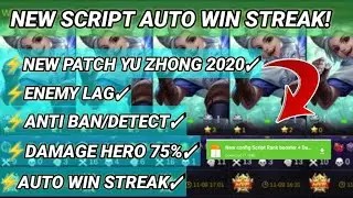 NEW SCRIPT AUTO WINSTREAK + DAMAGE HERO + ENEMY LAG LEGIT 100% IN MOBILE LEGENDS 2020✓🔥🔥