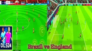 DLS 24&mdash;BRAZIL VS FRANCE &, FREE SUPER AGENT| DREAM LEAGUE SOCCER 2024