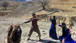 The Bekr family's battle for survival in the mountains