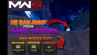 He got scared and ran for the first EXFIL HE SAW and missed on great loot: MWIII Zombies