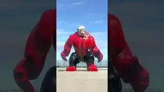 RED HULK Transforms into Stan Lee - LEGO Marvel Super Heroes