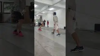 Practice for this Sunday's competition.