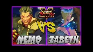 SFV CE 💥 NEMO Urien VS ZABETH Falke 💥 Battle Lounge 💥 SF5 CE ➤ Messatsu gou hadou