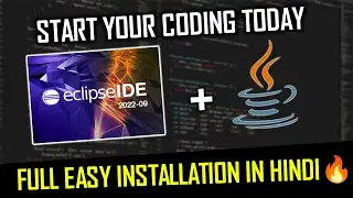 How To Install Eclipse IDE 2022-09 and Java Development Kit | 2023 Updated | Java Programming