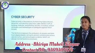 An informative presentation on cyber crime .