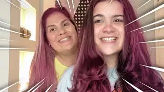 PINTAMOS O CABELO COM CORANTE DE SLIME!! COMO FICOU?? CAROL TEIXEIRA