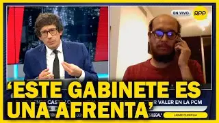 Alberto Vergara: “el gabinete es una colección de energúmenos, rufianes y mediocres”